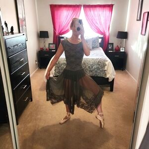 💚 Green ballet dress